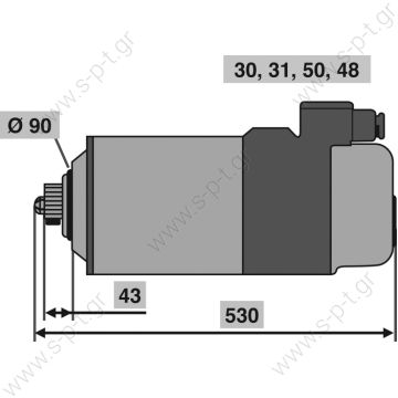 0001601025  ΜΙΖΑ BOSCH  24V 15kW 11T TB Series Cradle Mount Suit MTU   ΜΙΖΑ  BOSCH    MTU 0001601025 0021511801 24 Volt 15,0 KW Made in Germany   Starter Motor BX601025     Anlasser Bosch 0001601025  Anlasser MTU 0021511801 - 