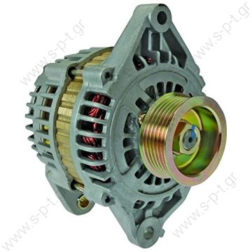 A5T06891  ΔΥΝΑΜΟ     NISSAN ALMERA 95-00 N15 MITSUBISHI  70 Amp, 12 Volt, CW, 6-Groove  ALMERA PRIMERA SUNNY  23100-0M010   Nissan 200SX 1.6L 1995-1996, Sentra 1.6L 1995-1996 LR170-746 LR170-748 LR170-750 A5T06891 - 