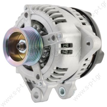 DAN1052 DENSO  ΔΥΝΑΜΟ  TOYOTA  RAV 4III 2.0 ESS (05 - .. 14V 100A 60PV    DENSO  DAN1052    12V 100A   ΔΥΝΑΜΟ   TOYOTA RAV4 ,2006 - 2012 TOYOTA  270600H200, 2706028330     27060-28330, 2706028330, 104210-4760, 1042104760,   100A, 12V, Pulley: 7SC, 4PIN - 