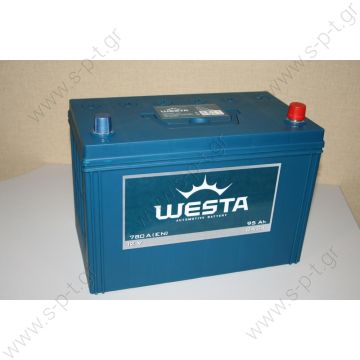 Μπαταρία Westa 60AH 600EN WESTA Car Battery LLC is one of five largest storage battery manufacturers in Europe and the largest in Ukraine. - 