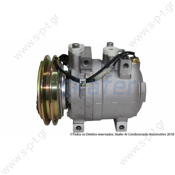 11N6-90040    ΚΟΜΠΡΕΣΣΕΡ SELTEC VALEO NEW ZEXEL OEM AC  24V ZEXEL DKV-14C DKV14C AC COMPRESSOR FOR HITACHI HYUNDAI HCC HYUNDAI EXCAVATOR 11N690040 11N6-90040 11N892040 50000674001