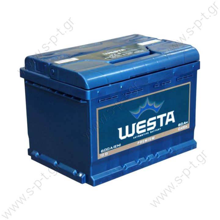 WESTA ΜΠΑΤΑΡΙΕΣ Starter lead-acid accumulator battery WESTA Car Battery LLC is one of five largest storage battery manufacturers in Europe and the largest in Ukraine.