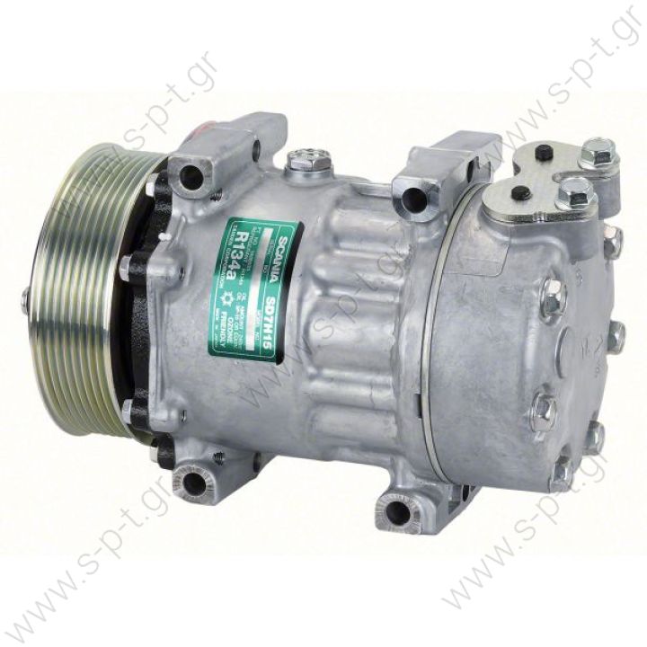 40405333 ΣΥΜΠΙΕΣΤΗΣ  COMPRESSOR SCANIA TRUCK SANDEN SDH15 24V 8PV VERT PAD    SCANIA Serie P/G/R/T OE: 1853081 - 1888033 - 6023 - 8290