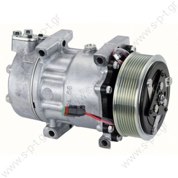 40405333 ΣΥΜΠΙΕΣΤΗΣ  COMPRESSOR SCANIA TRUCK SANDEN SDH15 24V 8PV VERT PAD    SCANIA Serie P/G/R/T OE: 1853081 - 1888033 - 6023 - 8290 - 