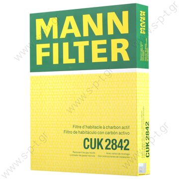 Φίλτρο Καμπίνας (A/C) Mann 7H0819631 Genuine Cabin Air Filter MANN CUK 2842 - 