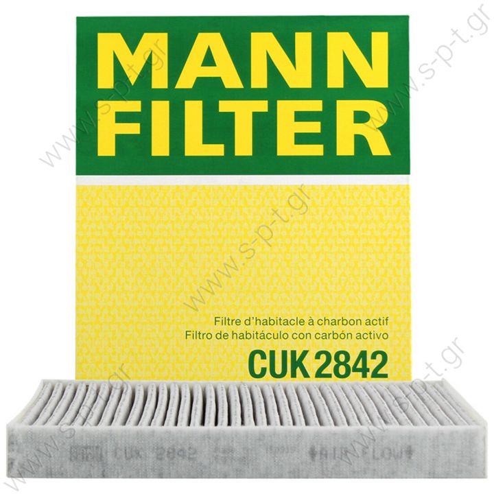 Φίλτρο Καμπίνας (A/C) Mann 7H0819631 Genuine Cabin Air Filter MANN CUK 2842