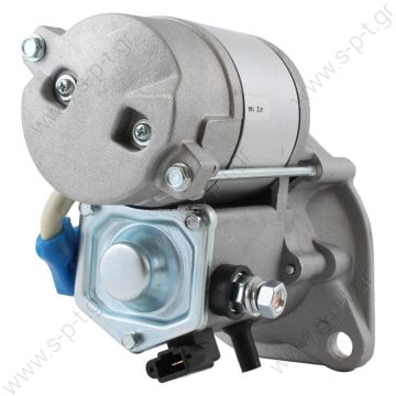 128000-1152 DENSO ΜΙΖΑ  Yanmar 3TNA72 John Deere 455 Mustang Komatsu 119620-77011 128000-1150   12V 1.0 Kw  Drive 11 Teeth 	Starter Motor Product Application:	Yanmar Various Equipment Replacing 128000-1150 Lucas LRS1360 Hella JS909 Yanmar / John Deere - 