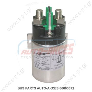 24V 300A ΡΕΛΕ ΙΣΧΥΟΣ  ΓΕΝΙΚΟ  Kissling 29.311.12.912  Relay 300 Amp., 24 VDC, A0045453705 - 29.311.12.912 - Kissling   ΟΕ: A0045453705 A0045457705 0045453705 0045457705 300 A RELAY RELAY, MERCEDES TRAVEGO, ΤΟΥΡΙΣΜΟ, SETRA 415 - 