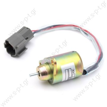 119653-77950  ΗΛΕΚΤΡΙΚΟ   ΣΒHΣΤΗΡΙ  12V   YANMAR JOHN DEERE   DIESEL ENGINE FUEL SHUT OFF SOLENOID FITS YANMAR JOHN DEERE  Stop Solenoid  OEM Part Number: 119653-77950 Model 1503ES-12S5SUC5S 1503ES125SUC5S SA 4921  Generator R55-7  R60-7  Shire MD7055N  - 