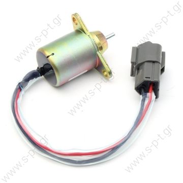 119653-77950  ΗΛΕΚΤΡΙΚΟ   ΣΒHΣΤΗΡΙ  12V   YANMAR JOHN DEERE   DIESEL ENGINE FUEL SHUT OFF SOLENOID FITS YANMAR JOHN DEERE  Stop Solenoid  OEM Part Number: 119653-77950 Model 1503ES-12S5SUC5S 1503ES125SUC5S SA 4921  Generator R55-7  R60-7  Shire MD7055N  - 