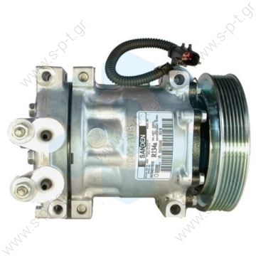 U4851 SANDEN ΚΟΜΠΡΕΣΣΕΡ AIRCONDITION  Chrysler Jeep Liberty 4851 2002-2004 Κωδικός προϊόντος: 55037524AE , 55037524AC , 55037524AB - 