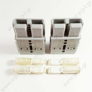 S175  GREY ΠΡΙΖΑ  ΡΕΥΜΑΤΟΣ   ΚΛΑΡΚ  170A  grey  Anderson Connector 175Amp 600V Grey Plug Cable Terminal Battery Power    Description	Plug for coffeemaker  Vergl.-Nr./Ref.: 321.002.000.0 , A 000 824 75 65 , 36.25435-0062 , 32.1002.10.00 - 