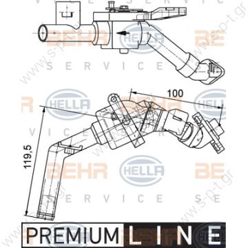 9XL351328-161- BEHR HELLA,  ΒΑΝΑ ΚΑΛΟΡΙΦΕΡ M/S    ΒΑΝΑ  ΚΑΛΟΡΙΦΕΡ  MRS 814  Βαλβίδα ελέγχου ψυκτικού Mercedes-Benz    Αντικαθιστά : MERCEDES-BENZ 0008307384 MERCEDES-BENZ 0018301684 MERCEDES-BENZ A0008307384 MERCEDES-BENZ A0018301684  - 