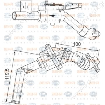 9XL351328-161- BEHR HELLA,  ΒΑΝΑ ΚΑΛΟΡΙΦΕΡ M/S    ΒΑΝΑ  ΚΑΛΟΡΙΦΕΡ  MRS 814  Βαλβίδα ελέγχου ψυκτικού Mercedes-Benz    Αντικαθιστά : MERCEDES-BENZ 0008307384 MERCEDES-BENZ 0018301684 MERCEDES-BENZ A0008307384 MERCEDES-BENZ A0018301684  - 