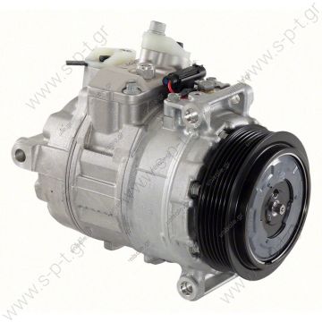 40440159 ΣΥΜΠΙΕΣΤΗΣ ΚΟΜΠΡΕΣΕΡ A/C    M/S W203 Classe C 240 - 320 COMPRESSOR,NEW, N-DENSO MERCEDES W203,W211 WITH 7SEU17C 100MM 6PK STANDARD RUBBER HUB 40440159 M/S W220 Classe S 280 - 320 - 350 - 430 - 500 - 