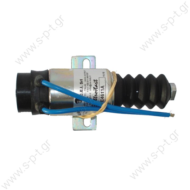 MB4611A   CARGO ΗΛΕΚΤΡΙΚΟ ΣΒΗΣΤΗΡΙ   Solenoid, 12V E-4611A   Shutdown Solenoid sa418012 SYNCHRO-START   Shut-off solenoid 12 V 25mm 70