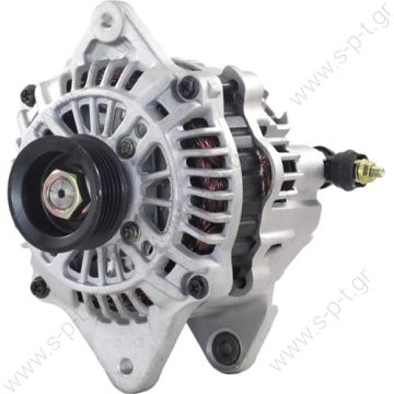 A2T39091, A2TA7591 ΔΥΝΑΜΟ  SUBARU IMPEZA   Mitsubishi A002TA7591, Subaru 23700-AA202, 23700-AA280   12V 70 Amp  	Alternator Product Application:	Subaru Replacing A2T39091 Lucas LRB338 Hella JA1407 Subaru Various Models - 