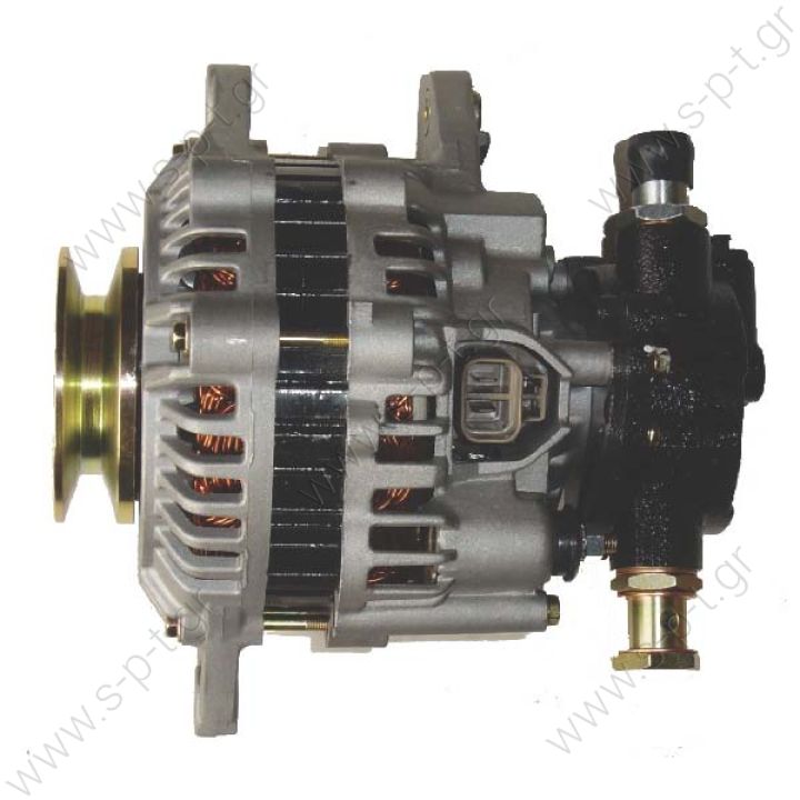 A3T07483  MITSUBISHI  ΔΥΝΑΜΟ  12V 90 Amp Pulley / Drive:	Pulley 15.4 x 82 Product Type:	Alternator Product Application:	Mitsubishi / Hyundai Frame Number:	FR21  Replacing A3T07483 Lucas LRA2717 Hella JA1184 Mitsubishi Pajero 2.5TD 