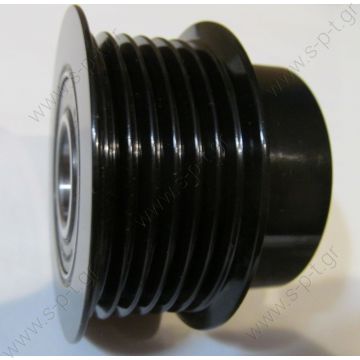 FOOM991241 BOSCH   ΤΡΟΧΑΛΙΑ ΔΥΝΑΜΟΥ   Vauxhall / Opel / Saab  BOSCH	0124425049 BOSCH	F00M991241 BOSCH	F00M991371 LITENS	920797 CONTINENTAL 49928 {#37022P, F00M991371} Steel; pulley Width: 45.5mm; Bearing ID: 14.5mm; Bearing OD: 56.5mm - 