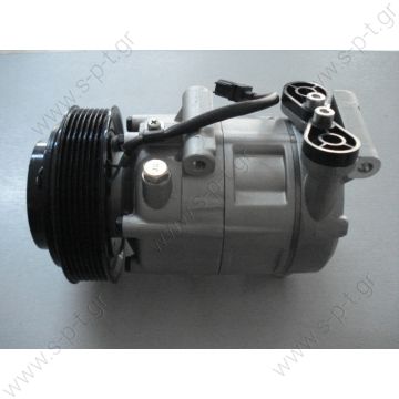 40440240   ΚΟΜΠΡΕΣΕΡ A/C  ΣΥΜΠΙΕΣΤΗΣ  FORD TRANSIT  VM VISTEON VS-16    2.4 TDCi Year: 04 06-> R134a Visteon VS16 7 Poly-V , 03/06-03/09 4 CYL 2.4TD 129mm 7PV VERTICAL PAD  1379474 1383679 - 1421335 - 1444893 - 6C1119D629BC - 6C1119D629BD  - 