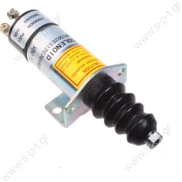 13269 CARGO   ΗΛΕΚΤΡΙΚΟ  ΣΒΗΣΤΗΡΙ  24V  Solenoid DC SHUTDOWN 24V DIESEL SHUT DOWN SOLENOID 1502ES-24C3U1B2S2 SA-5172-2 Ref OEM NO: 1502ES-24C3U1B2S2, 1500-1011, SA-5172-24, 090110 - 