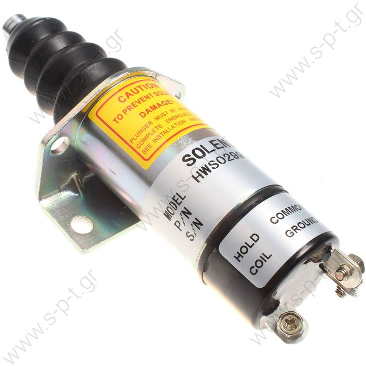 13269 CARGO   ΗΛΕΚΤΡΙΚΟ  ΣΒΗΣΤΗΡΙ  24V  Solenoid DC SHUTDOWN 24V DIESEL SHUT DOWN SOLENOID 1502ES-24C3U1B2S2 SA-5172-2 Ref OEM NO: 1502ES-24C3U1B2S2, 1500-1011, SA-5172-24, 090110