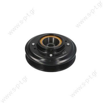 AE Compressor Parts ::  Clutch Assemblies Denso 7SEU16C Audi / VW 4PK 114mm  7SEU16C for AUDI A4 Pulley, bearing, rubber boot, Metal hub - 