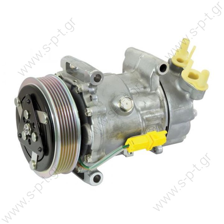 40405323  CITROEN Berlingo 1.6 Hdi  COMPRESSOR,NEW, SANDEN PEUGEOT 207,307,308CC SANDEN SD6C12-1363 119MM 6PV   OE: 1351 - 1355 - 1363 - 1364 - 1367 - 6453QJ - 6453QK - 6453WK - 6453WL - 9651910980 - 9659875780 - 9671216280 - 9678656080