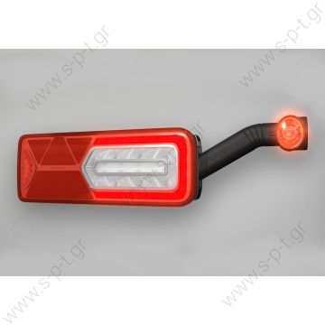 FA3 LC12 D14781 VIGNAL ΦΑΝΑΡΙ  ΟΓΚΟΥ  ΠΛΑΙΝΟ  LED   12/24V  ΤΡΙΦΩΤΟ  - 