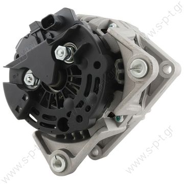 0124425060, 0986080100, 0 986 080 100 090 BOSCH ΔΥΝΑΜΟ    12V 120A   OPEL ASTRA H, H GTC, SIGNUM, VECTRA C, ZAFIRA B    OPEL ASTRA, CORSA D 0124425060, 0986080100, CA1973IR, MAN7423, 13 22 2933, 62 04 218, 93 18 8158    - 