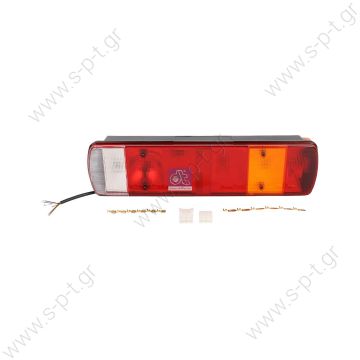 ΦΑΝΑΡΙ ΟΠΙΣΘΙΟ ΔΕΞΙ  SCANIA 144 2VD 008205-021 Tail lamp, right 7 chamber  Art. No. 1.21440 replaces    Scania Hella Rear Right Hella rear lamp Scania right  cable entry via hole at the bottom - 