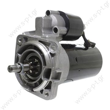 0986014580 2681 BOSCH EXCHANGE ΜΙΖΑ   VW POLO 1.3D 08.86> 12V 1.4kW z9 @ 115540 - Starter SEAT Terra VW Polo 1.3L-1.4L VW (031911023X)     Bosch 0986014580 / 0001108043 / 0001109001                            - 