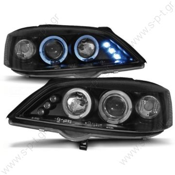 OPEL ASTRA G ANGEL EYES BLACK-ΜΑΥΡΑ ANGEL EYES BLACK OPEL ASTRA G 98-04  - 