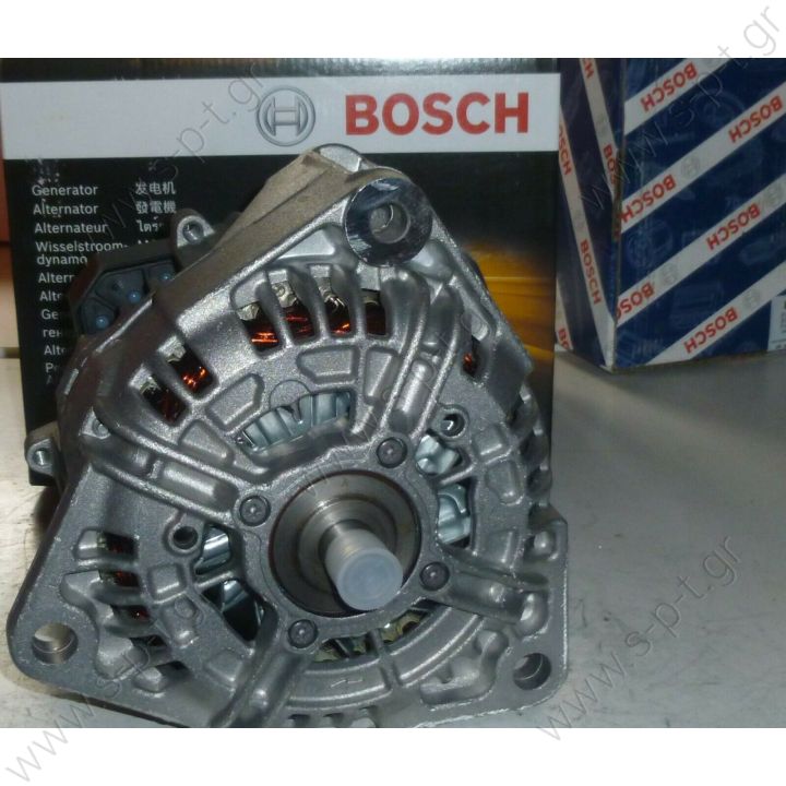 0124655097 BOSCH ΔΥΝΑΜΟ  MERCEDES BENZ  28V 100A reg 5F [WL-15-S-DFM]     0124655097, BOSCH ΔΥΝΑΜΟ MERCEDES ATEGO/ACTROS    28V, 100A,   0986048110, 121546702