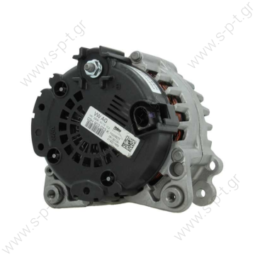 FGN23S073  VALEO OEM 12V 230A ΔΥΝΑΜΟ   PORSCHE CAYENNE 3.0L 2014 958-603-121-AX     03H903023KX 439856 958603121X   958-603-121-AX     958-603-121-AX   VALEO NEW Alternator PORSCHE CAYENNE 230A 2X2P PVF - 