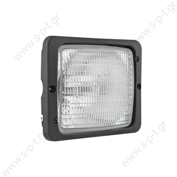 RE.22788 WESEM ΦΑΝΟΣ ΕΜΠΡΟΣΘΙΟΣ LKR6 Headlamps type square, designed for tractors and agriculture machinery      Square Headlamp - R2 (lights: passing, driving)   Dimensions: 172 x 142  Homologation: E20  Fit bulbs type: R2 12V 45/40W or R2 24V 55/50W - 