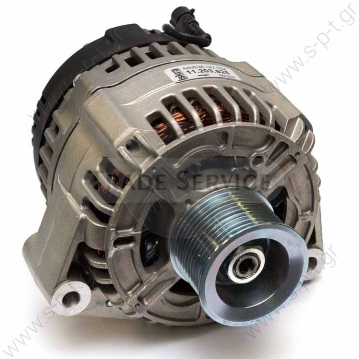 MG 694  MG30, MAHLE IA1198    MAHLE ΔΥΝΑΜΟ  AAN5333 14V 150A        50352 LETRIKA (ISKRA)  Alternator CNH 14V 150A 61PV10