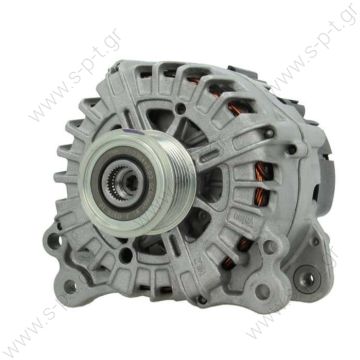 FGN23S073  VALEO OEM 12V 230A ΔΥΝΑΜΟ   PORSCHE CAYENNE 3.0L 2014 958-603-121-AX     03H903023KX 439856 958603121X   958-603-121-AX     958-603-121-AX   VALEO NEW Alternator PORSCHE CAYENNE 230A 2X2P PVF - 