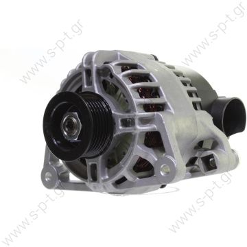 63341758  ΔΥΝΑΜΟ  12V 90 Amp   MAGNETI MARELLI 63321758, 63321758A  12V 90 Amp PV6x58   80 A Ford Courier Fiesta 1.8 DI J5 J3 JA JB RTN RTP RTQ 55 KW 75 PS YS61-10300-CC YS6110300CC  	 63321758 Lucas LRB455 Hella CA1760   Ford Courier / Fiesta 1.8 TDdi  - 