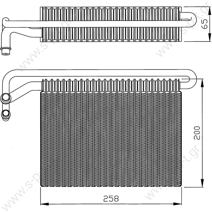 202127402357  EBAΠΟΡΕΤΑ, A/C BMW    BMW E46 Serie 3   64118372772 / 64118384251  8FV351330501, BEHR-HELLA BEHR-HELLA EBAΠΟΡΕΤΑ, A/C BMW