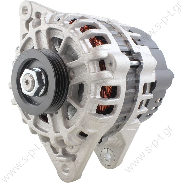 37300-22600  ΔΥΝΑΜΟ   12V 80A HYUNDAI ACCENT, ELANDRA, EXCEL ΜΤ  12V 80 Amp Pulley / Drive:	Pulley PV4 x 58 Product Type:	Alternator Product Application:	Mitsubishi / Hyundai Replacing 37300-22600 Lucas LRA2136 Hella JA1788 Hyundai Various Models