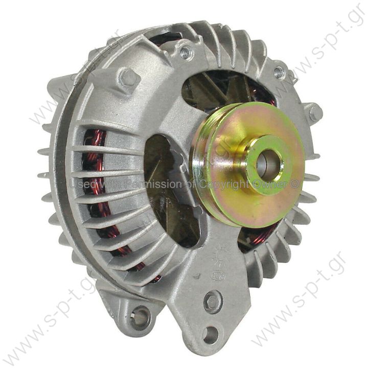 7000112  ΔΥΝΑΜΟ   CHRYSLER 12V 78A CW 1-GROOVE Powermaster Retro "Roundback" Alternator New Replacement ER/IF Alternator 7024N Fits 81-87 Dodge B150 3.7 5.2 RWD 