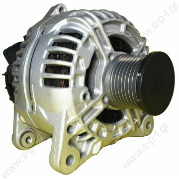 0121615128, BOSCH  12V 150A  ΔΥΝΑΜΟ FORD  MONDEO IV 2.0 TDCi 150A 03.2007>  0121615009  BOSCH  ΔΥΝΑΜΟ FORD 12V 150A 54PVF6 [COM- #]     Ford MONDEO Mk4 07-10 2.0 TDCi QXBA   7G9N10300EA  0121615028   1458640, 30795169, 36000798, 7G9N-10300-EA    - 