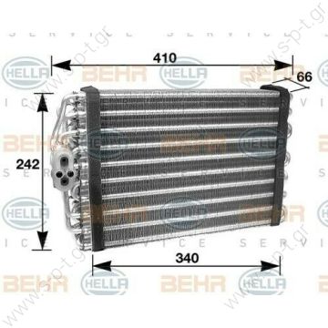 8FV351210331, BEHR-HELLA   ΕΒΑΠΟΡΕΤΑ MB E-CL. (W210)     BEHR-HELLA ΕΒΑΠΟΡΕΤΑ A/C     A 210 830 04 58 - 