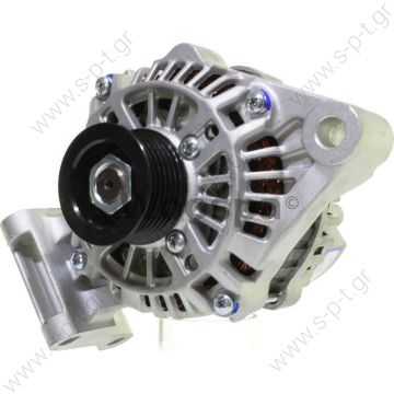 A5TA7792  ΔΥΝΑΜΟ  12V 90A FORD FIESTA V 02-, MAZDA 2 03- (3ΦΙΣ)  Δυναμο  A5TA7792   Ford Fiesta-Mazda 2 90amp 2001-07 3pin A5TA7792, 2S6T-10300-DB, 2S6T-10300-DD, 274813, 114129, A5TA6591, YS4D10300AC, 63321679, 274847, A5TA7692,   - 