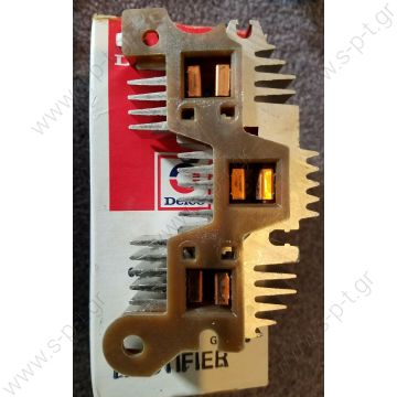 131881 ΑΝΩΡΘΟΤΡΙΑ   DELCO REMY QUALITY RECTIFIER, DELCO# 10471170, 1989774, D3931 DR5174  - Delco 1989774, 10471170, D3931      Rectifier CARGO  	DR5175  18569 TRANSPO  Rectifier DELCO REMY  RECTIFIER BRIDGE DELCO REMY ALTERNATOR 2I 22 33 34SI  - 