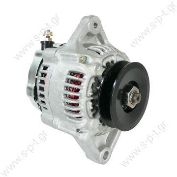 100211-6880  DENSO    CARGO ΔΥΝΑΜΟ  12V 40A KUBOTA DENSO    12 volt, 45 amps Internal Regulator / Internal Fan 1 groove pulley IG-L  T-shaped plug  1002116880, 100211-6880, 1002116881, 100211-6881, 1677164010, 16771-64010, 1677164012, 16771-64012 - 