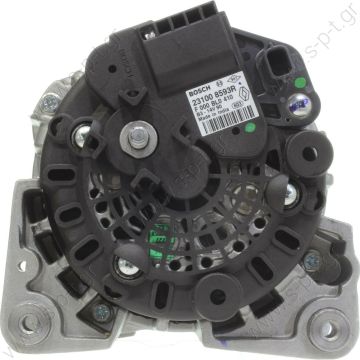 F000BL0410  BOSCH  ΔΥΝΑΜΟ RENAULT  Clio II 0.9 TCe12V 90A 55 PVF7 [LIN2C] 2012>   14V, 90A for Renault, Dacia, Smart, 231002854r OE:	11.3367, LRA03871, A453 906 3900, 231002243R, 231002854R, 231006007R, 231008593R, A4539063900 - 