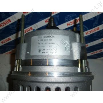 0120468125  BOSCH  ΔΥΝΑΜΟ PORSCHE    14V  115A PORSCHE    964 603 156 01   PORSCHE  911 ( 964 )    0986039870, BOSCH BOSCH BX ΔΥΝΑΜΟ PORSCHE        - 