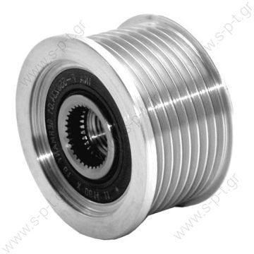 535009910   INA ΤΡΟΧΑΛΙΑ ΔΥΝΑΜΟ  PORSCHE  911, BOXTER    26361 INA  Pulley PVF8 PORSCHE @ 996 603 152 50 588074, VALEO - 